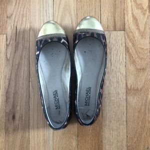 Leopard Michael Kors Flats